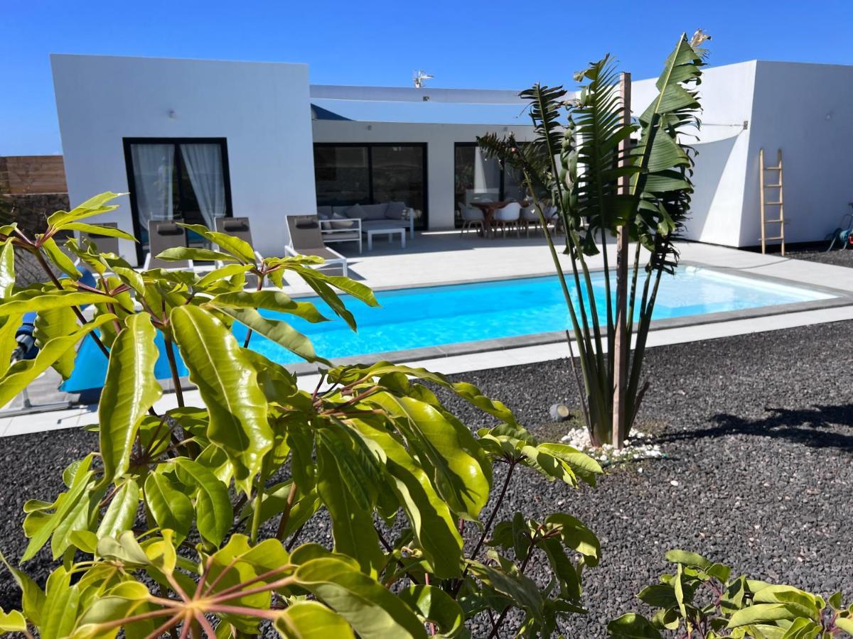 Villa Valentina, Piscine Chauffee Et Serenite Lajares Exterior foto